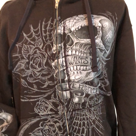 Hot Leathers Hoodie Medium - Picture 2 of 4